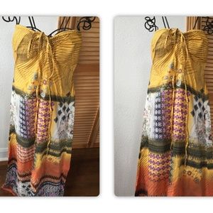 Full length picnic dress